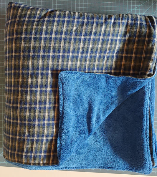 Fleece Lined Flannel Blanket